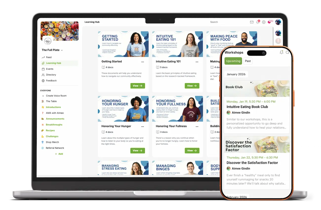 Online Intuitive Eating Community